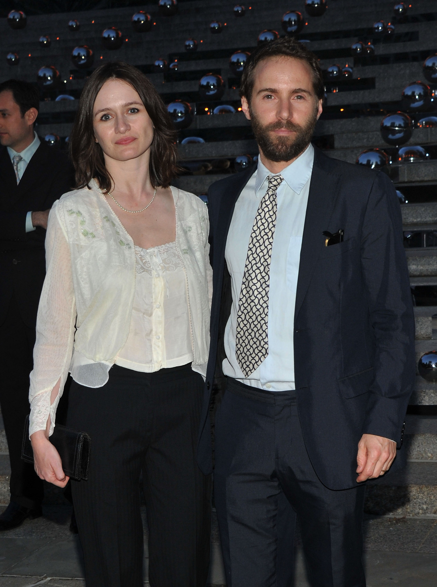 Alessandro Nivola and Emily Mortimer