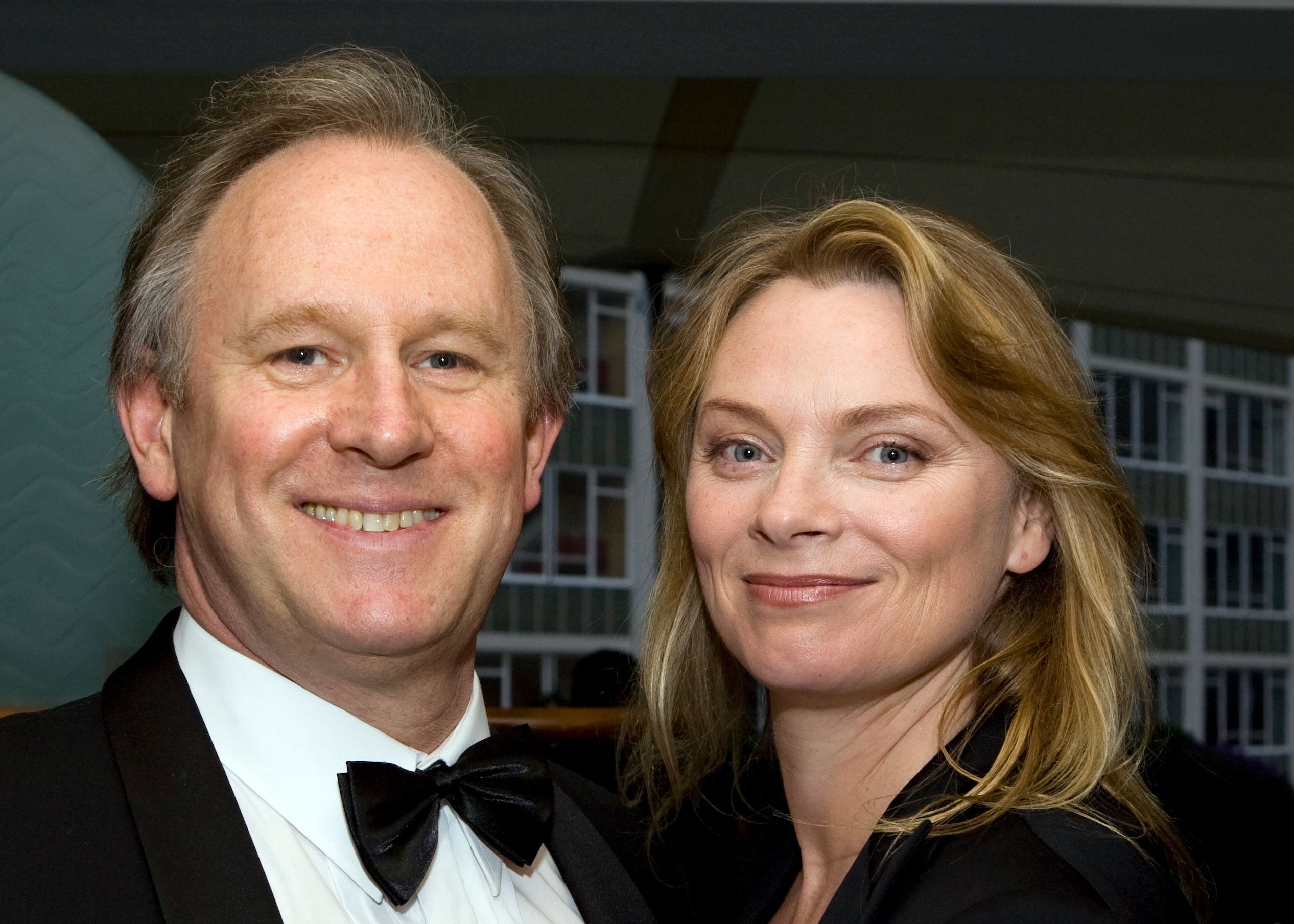 Elizabeth Heery and Peter Davison