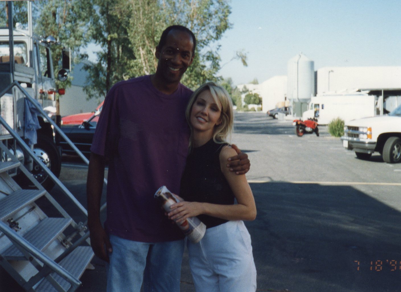 Jeff Mosley and Heather Locklear