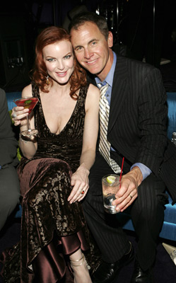 Marcia Cross and Mark Moses