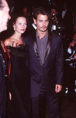 Johnny Depp and Kate Moss