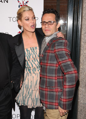 Marc Anthony and Kate Moss