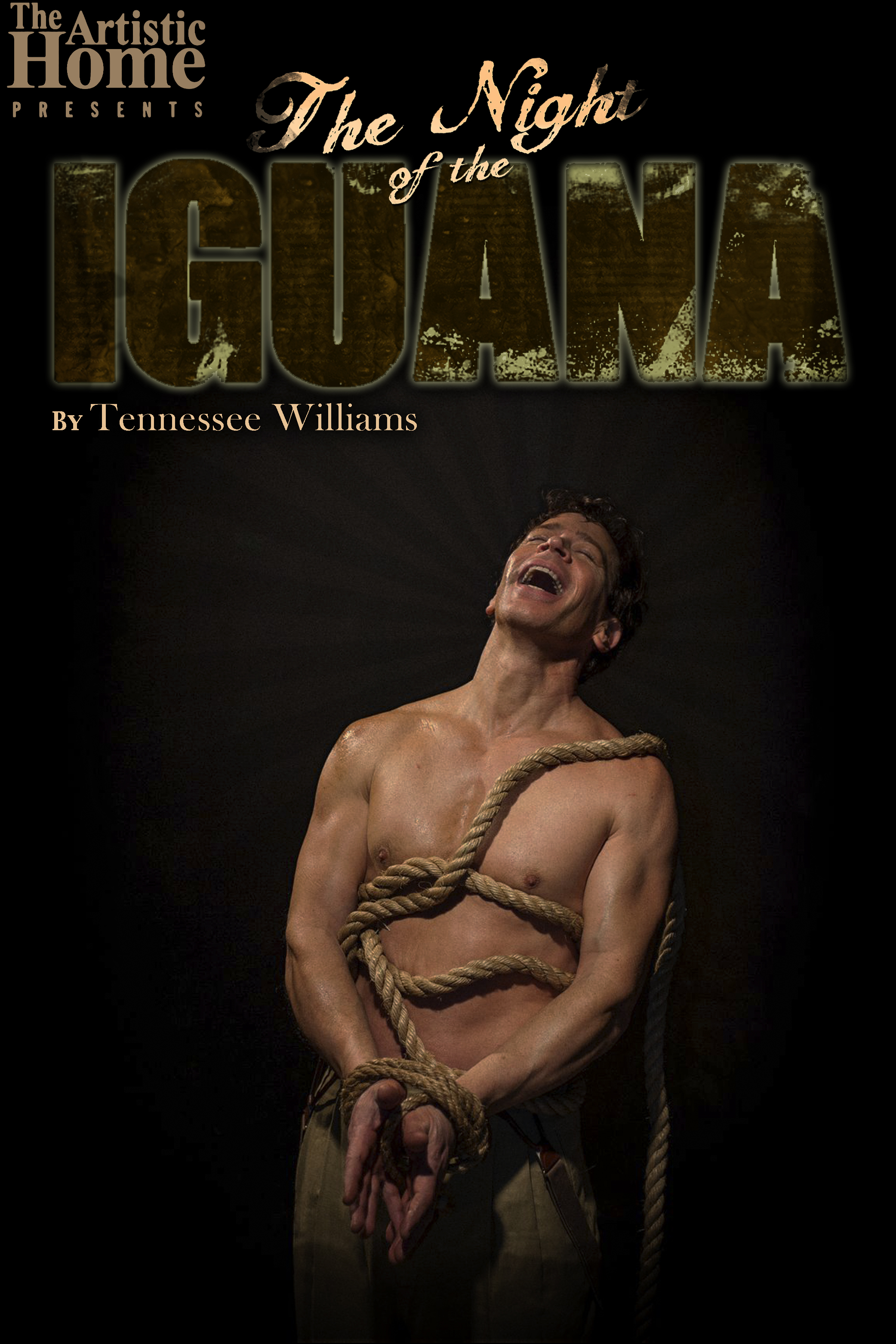 John Mossman as the Reverend Shannon in The Artistic Home's acclaimed production of The Night of the Iguana.