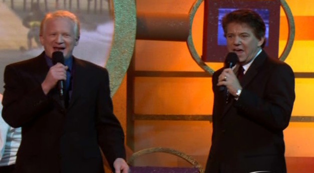 Performing with Anson Williams on 