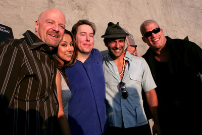 Jeff Most, Lance Mungia, Dave Baez, Tito Ortiz and Carolina Hoyos at event of The Crow: Wicked Prayer (2005)