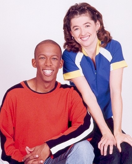 Promotional still, tvokids - Patty and Joe, hosts of the #1 block of afterschool children's programs