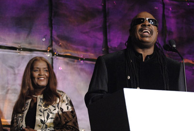 Stevie Wonder and Sylvia Moy