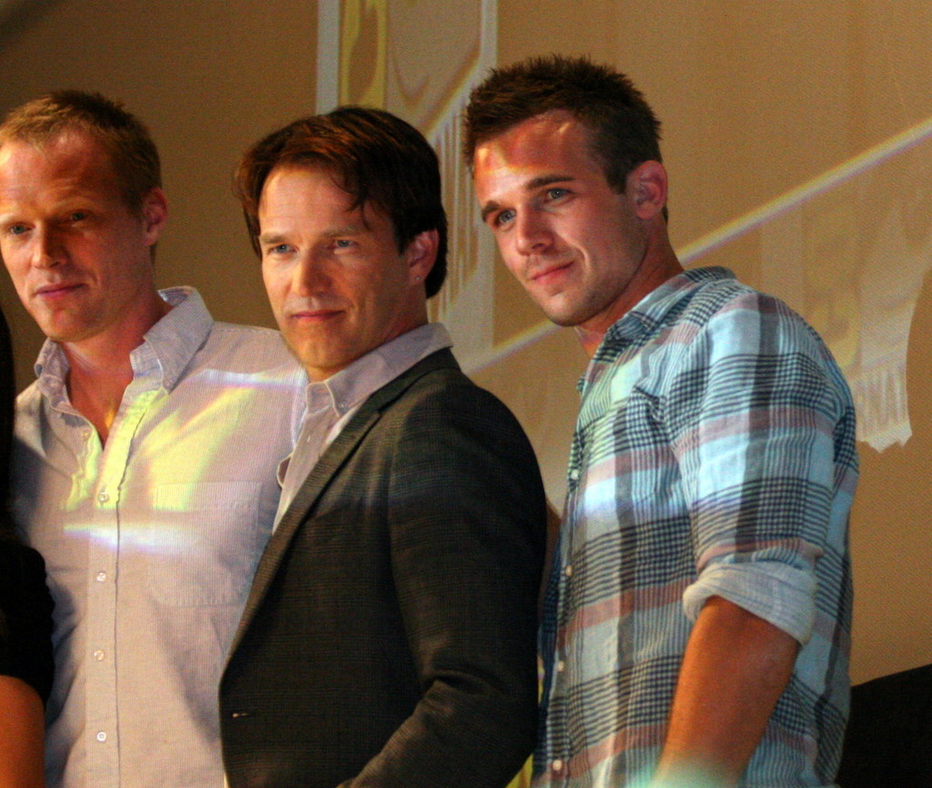 Paul Bettany, Stephen Moyer and Cam Gigandet