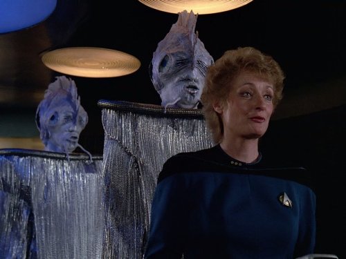 Still of Diana Muldaur in Star Trek: The Next Generation (1987)