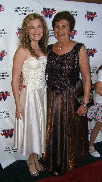April Mullen and Mary Mullen at Young Artist Awards in Los Angeles Nominated for Cavedweller Best Supporting Actress
