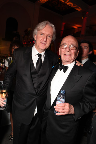 James Cameron and Rupert Murdoch at event of The 82nd Annual Academy Awards (2010)