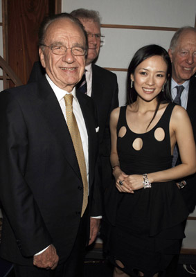 Rupert Murdoch and Ziyi Zhang at event of Memoirs of a Geisha (2005)