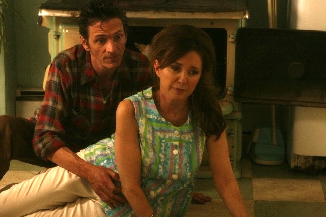 Donna Murphy as Kathleen and John Hawkes as CW in 