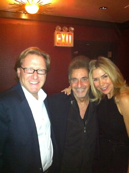 Al Pacino and Jacqueline Murphy Opening night on Broadway 