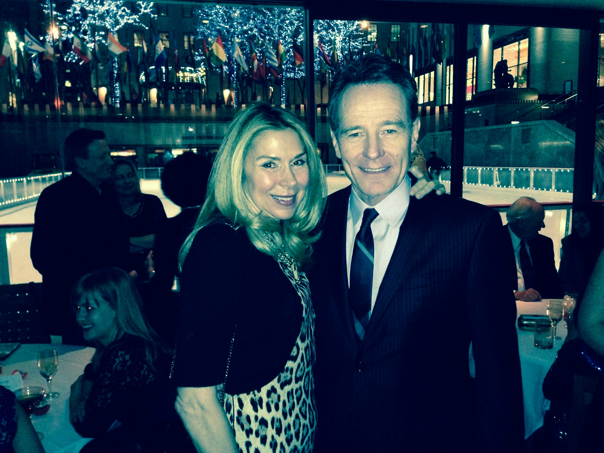 Jacqueline Murphy and Bryan Cranston Opening Night Party for Broadway Show 