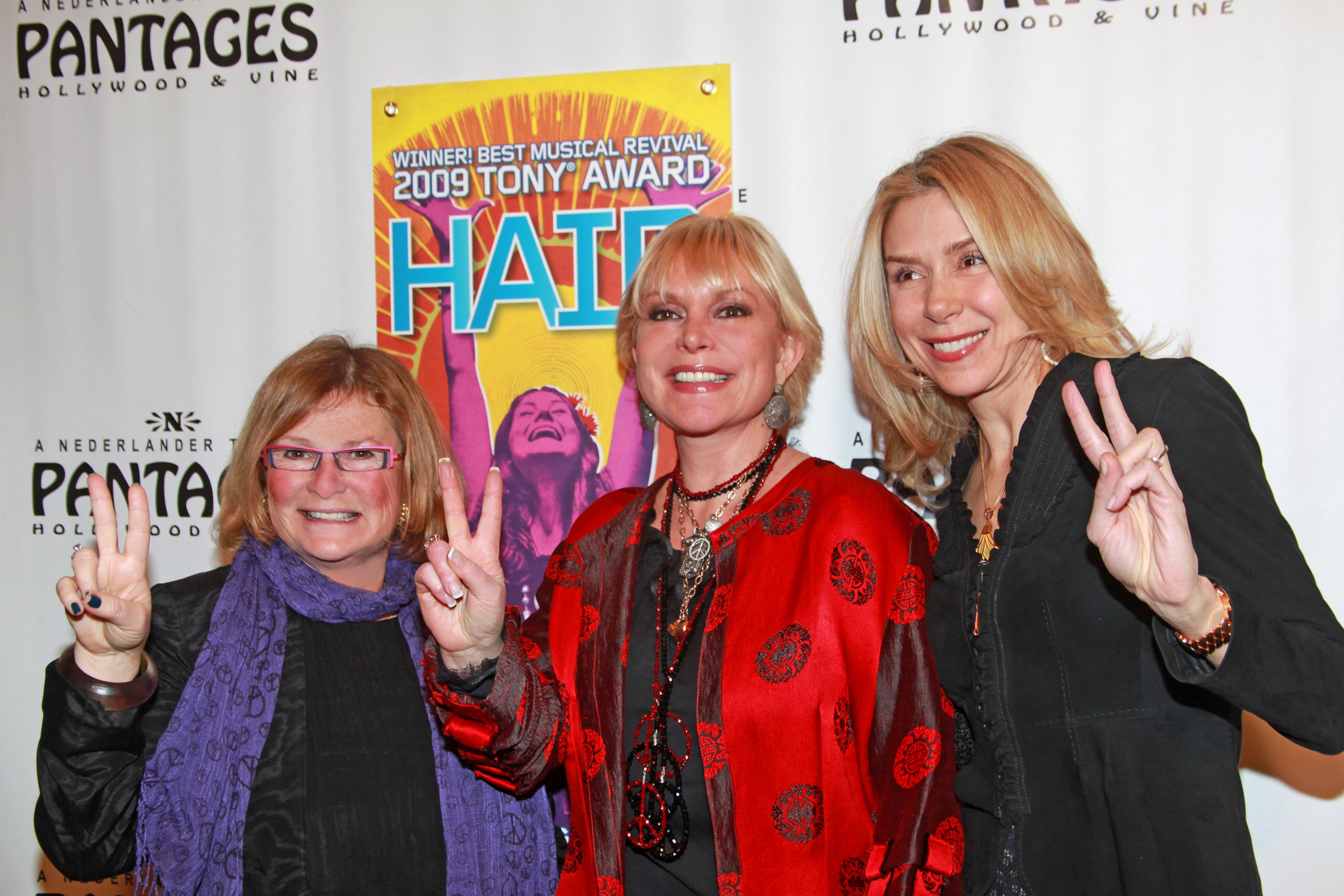 Jacqueline Murphy at the Opening of Hair @ The Pantages Theatre w/ Producer of show:Wendy Federman