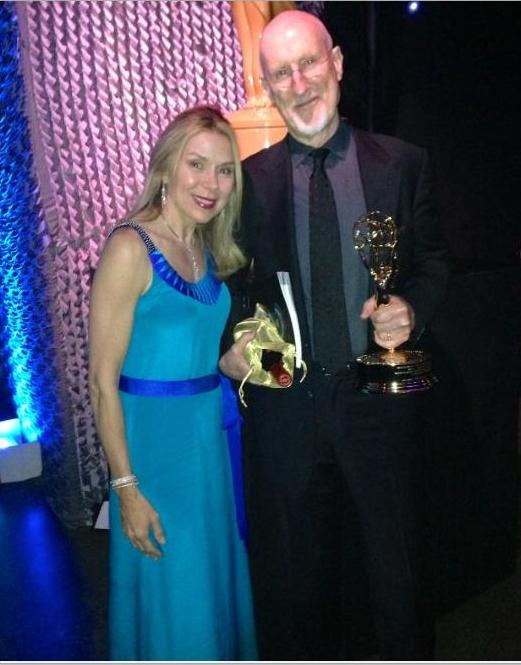 Jacqueline Murphy & James Cromwell (James Cromwell takes home the Emmy! 2013 For his wonderful work on 