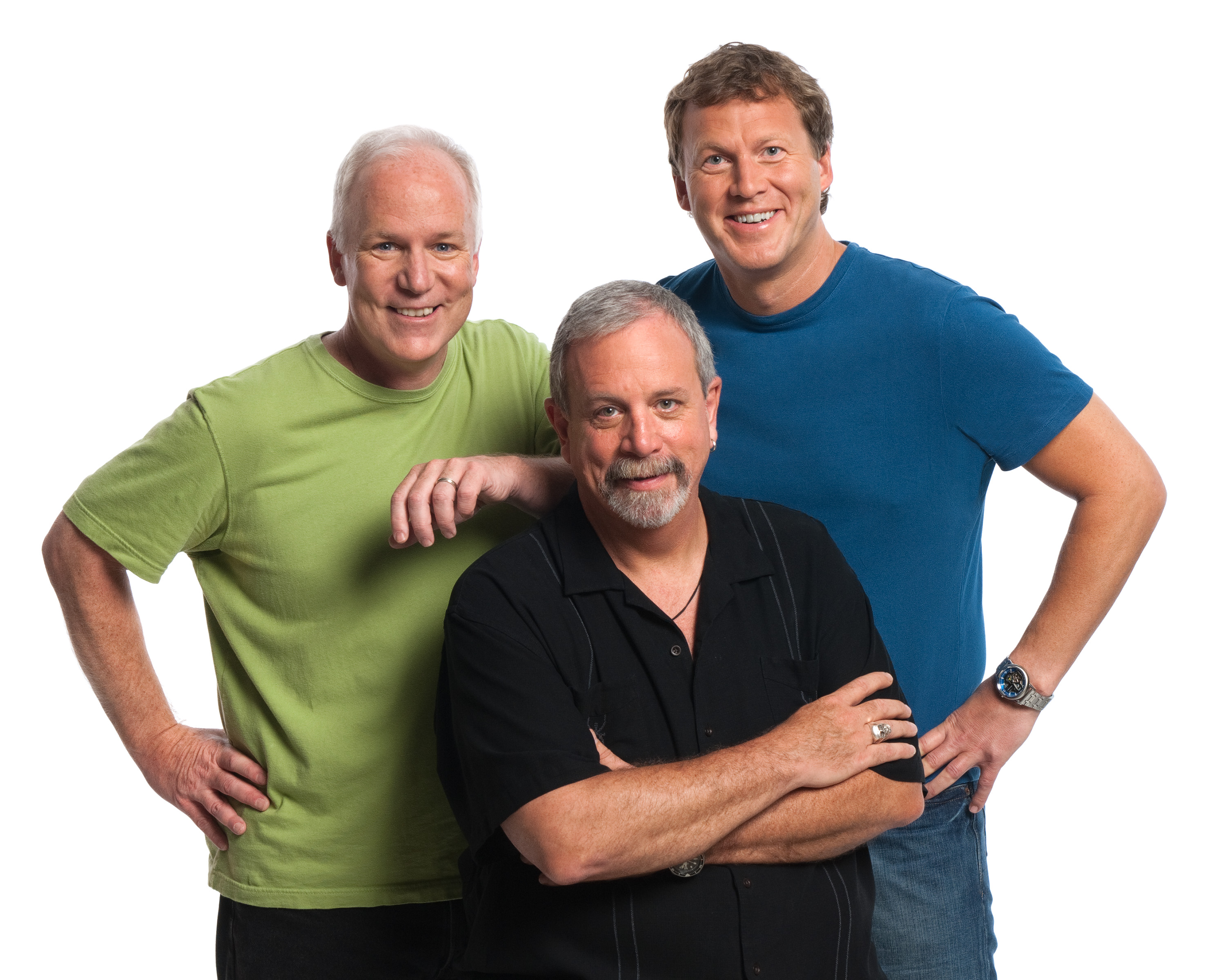 (from left) Bill Corbett, Kevin Murphy and Mike Nelson of Rifftrax.com
