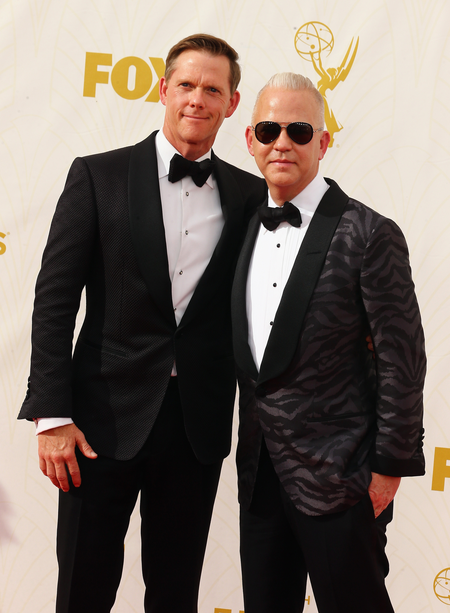 David Miller and Ryan Murphy at event of The 67th Primetime Emmy Awards (2015)