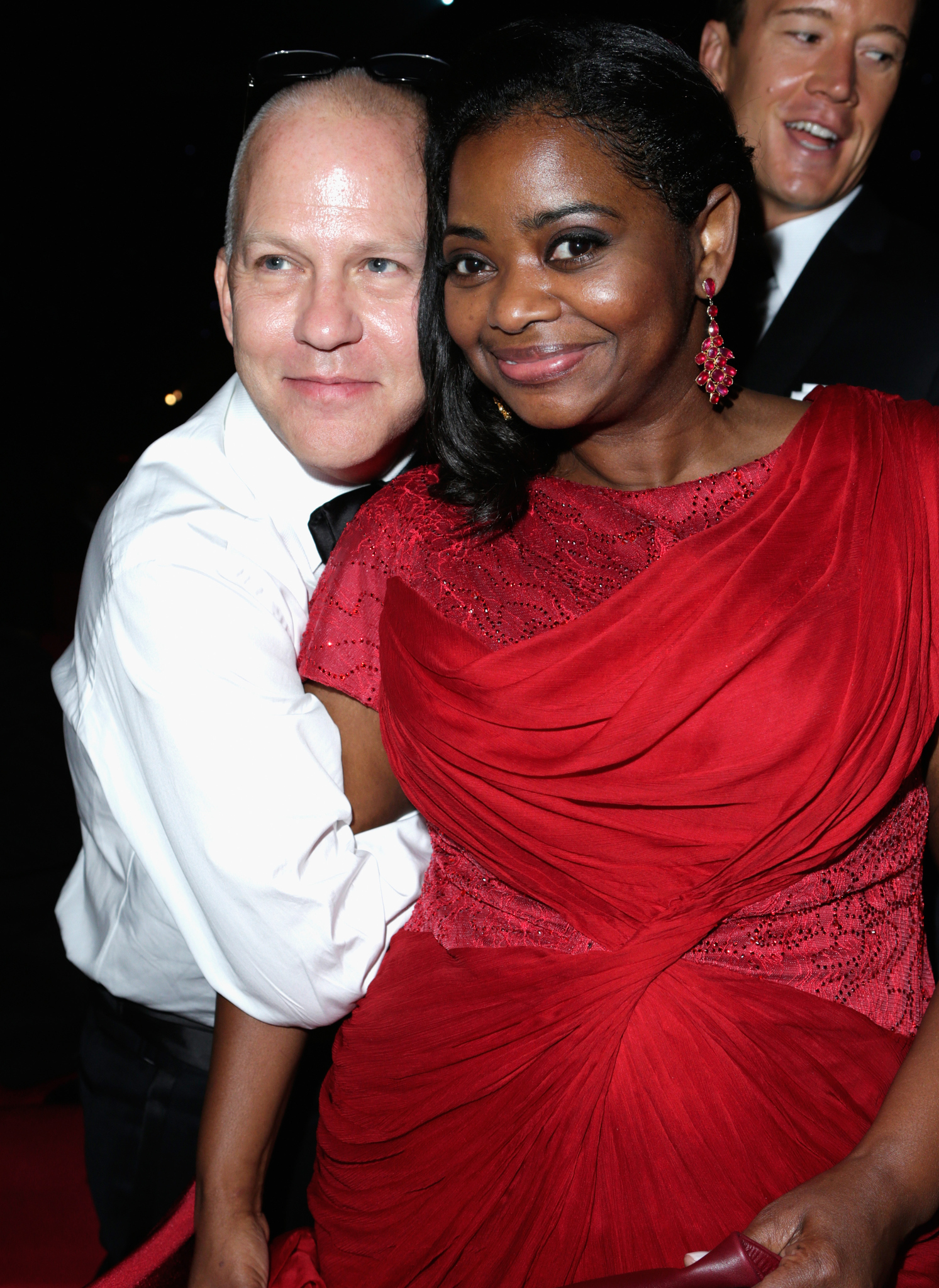 Ryan Murphy and Octavia Spencer at event of The 66th Primetime Emmy Awards (2014)