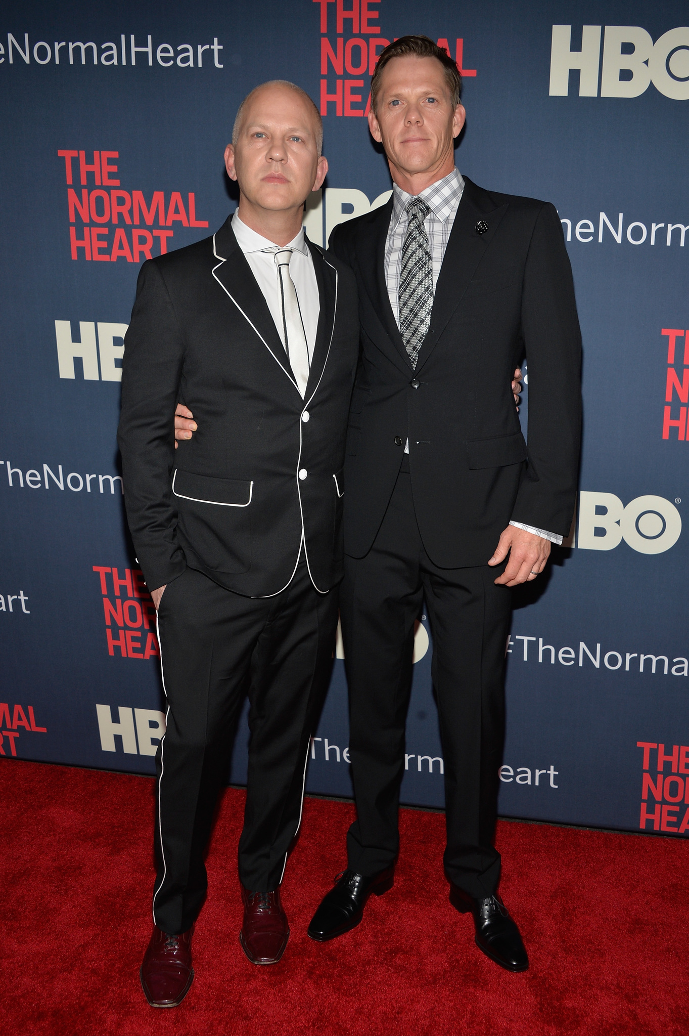 David Miller and Ryan Murphy at event of The Normal Heart (2014)