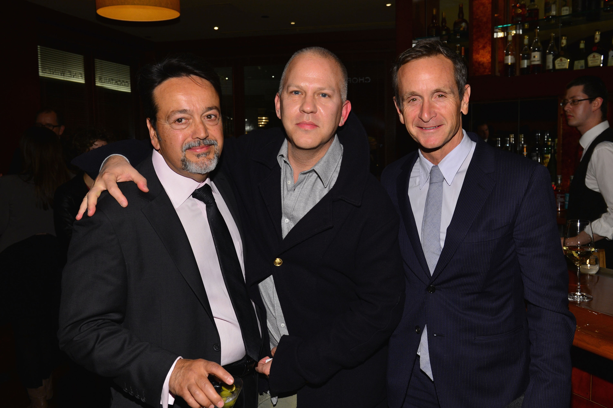 Len Amato, Dante Di Loreto and Ryan Murphy at event of Phil Spector (2013)