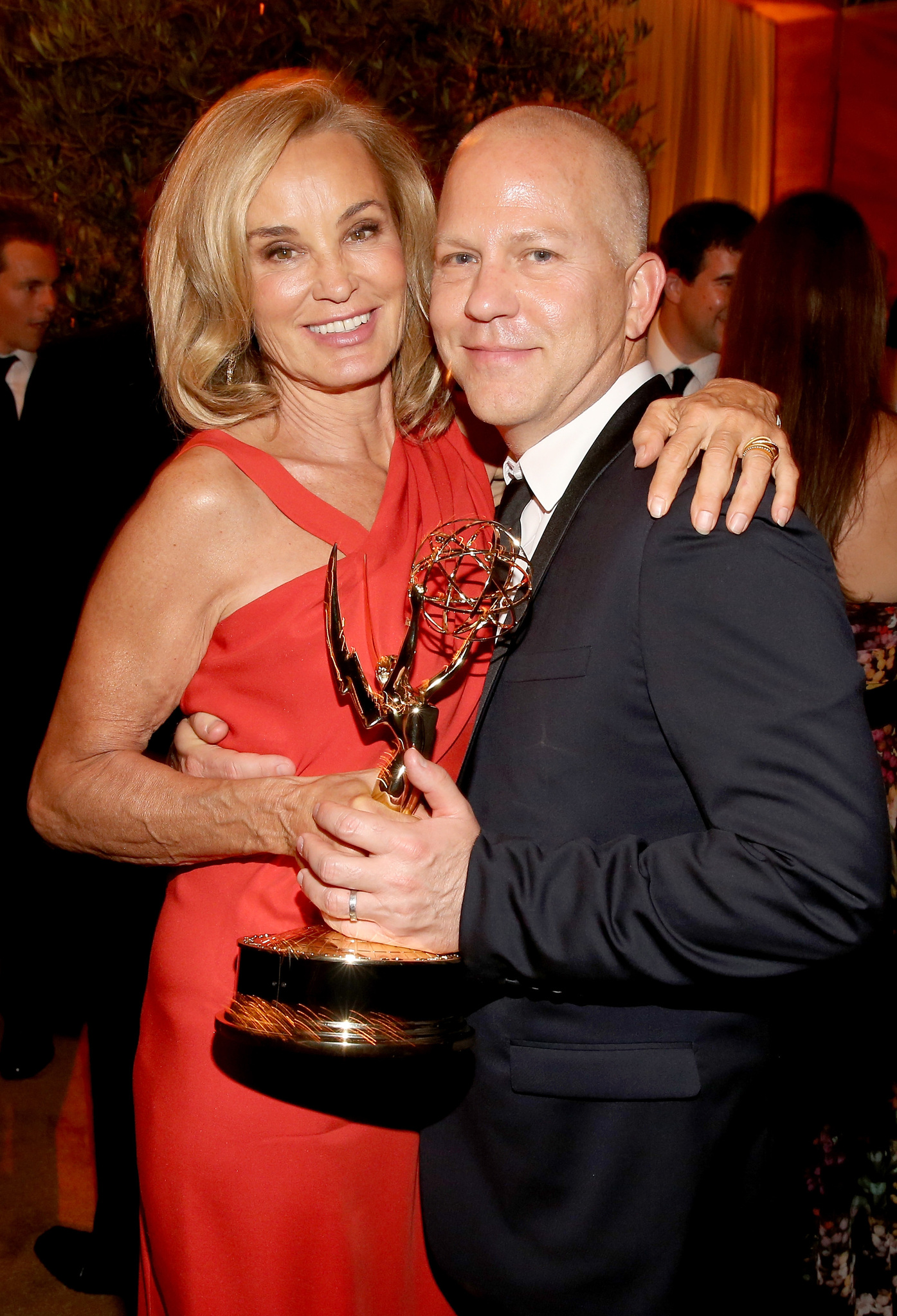 Jessica Lange and Ryan Murphy at event of The 64th Primetime Emmy Awards (2012)