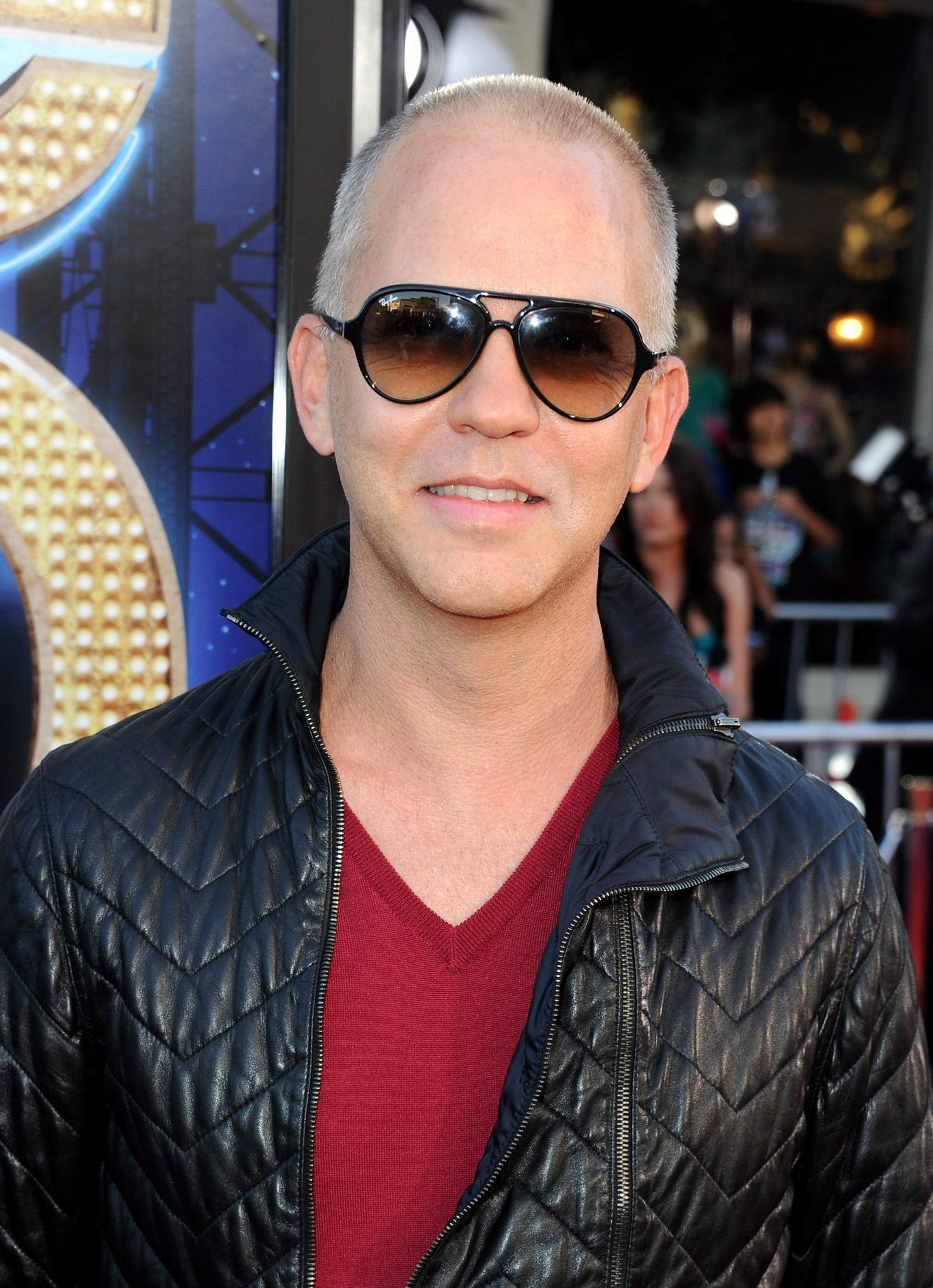 Ryan Murphy at event of Glee: The 3D Concert Movie (2011)