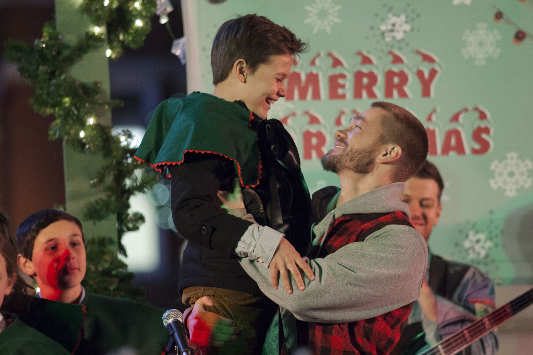 Still of Chad Michael Murray and Noah Urrea in A Madea Christmas (2013)