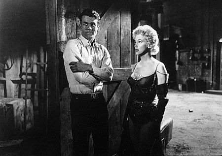 M. Monroe & Don Murray in 