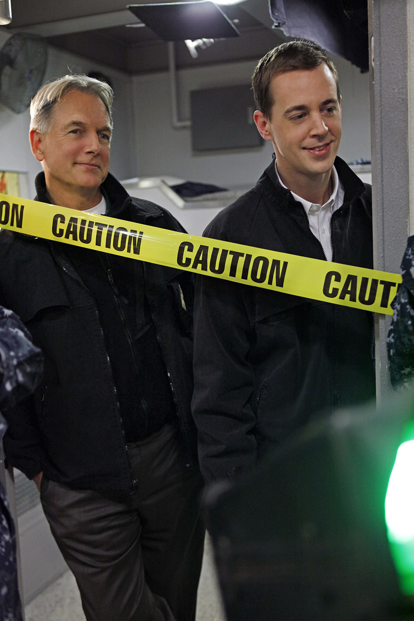 Still of Mark Harmon and Sean Murray in NCIS: Naval Criminal Investigative Service (2003)