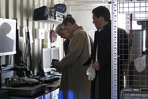 Still of Mark Harmon and Sean Murray in NCIS: Naval Criminal Investigative Service (2003)