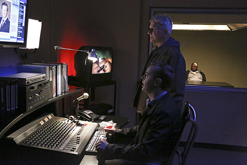 Still of Mark Harmon and Sean Murray in NCIS: Naval Criminal Investigative Service (2003)