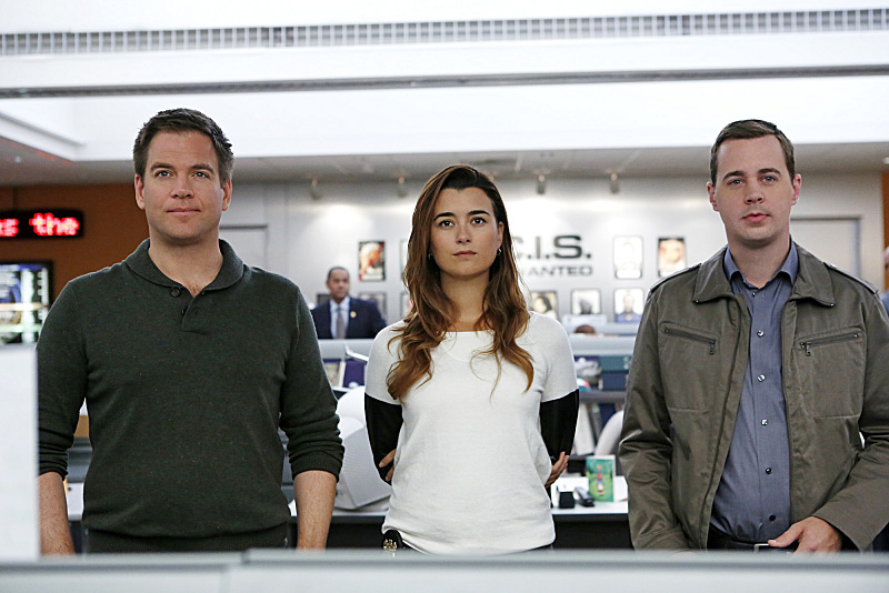 Still of Sean Murray, Michael Weatherly and Cote de Pablo in NCIS: Naval Criminal Investigative Service (2003)