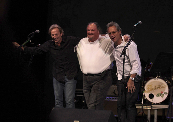 On stage with America 2011