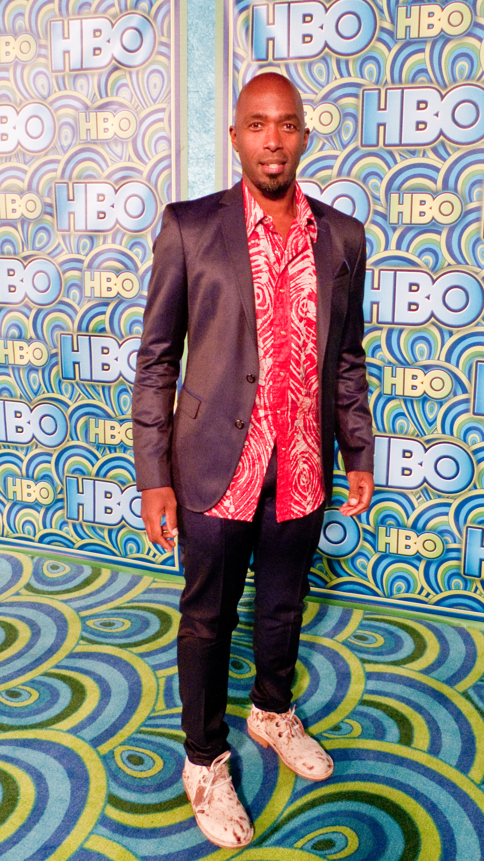Ntare Guma Mbaho Mwine attends the HBO Emmy Awards after party 2013.