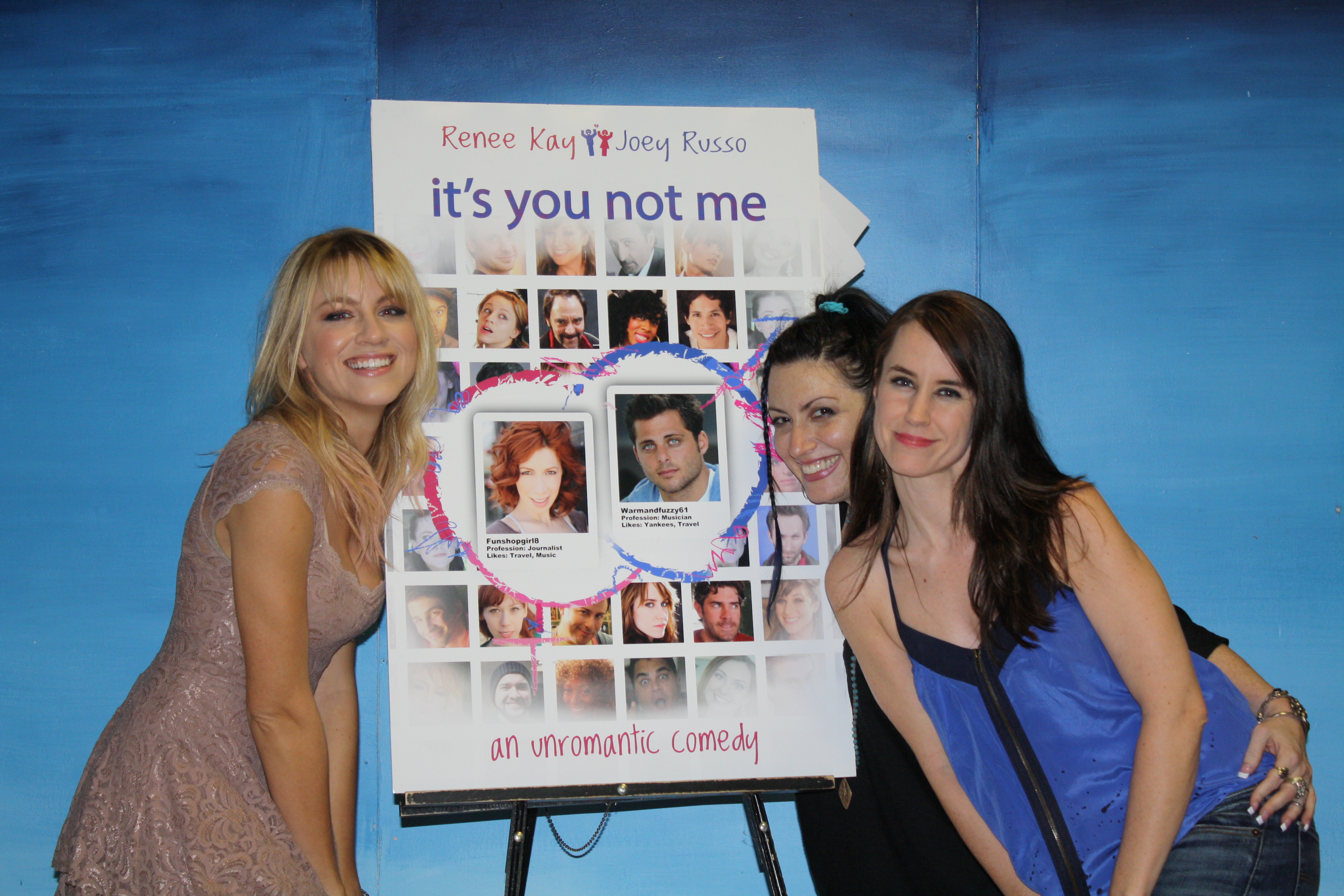 It's You Not Me screening in LA Brit Morgan, Joanne Ryan with Director/ Producer Lauren Patrice Nadler.