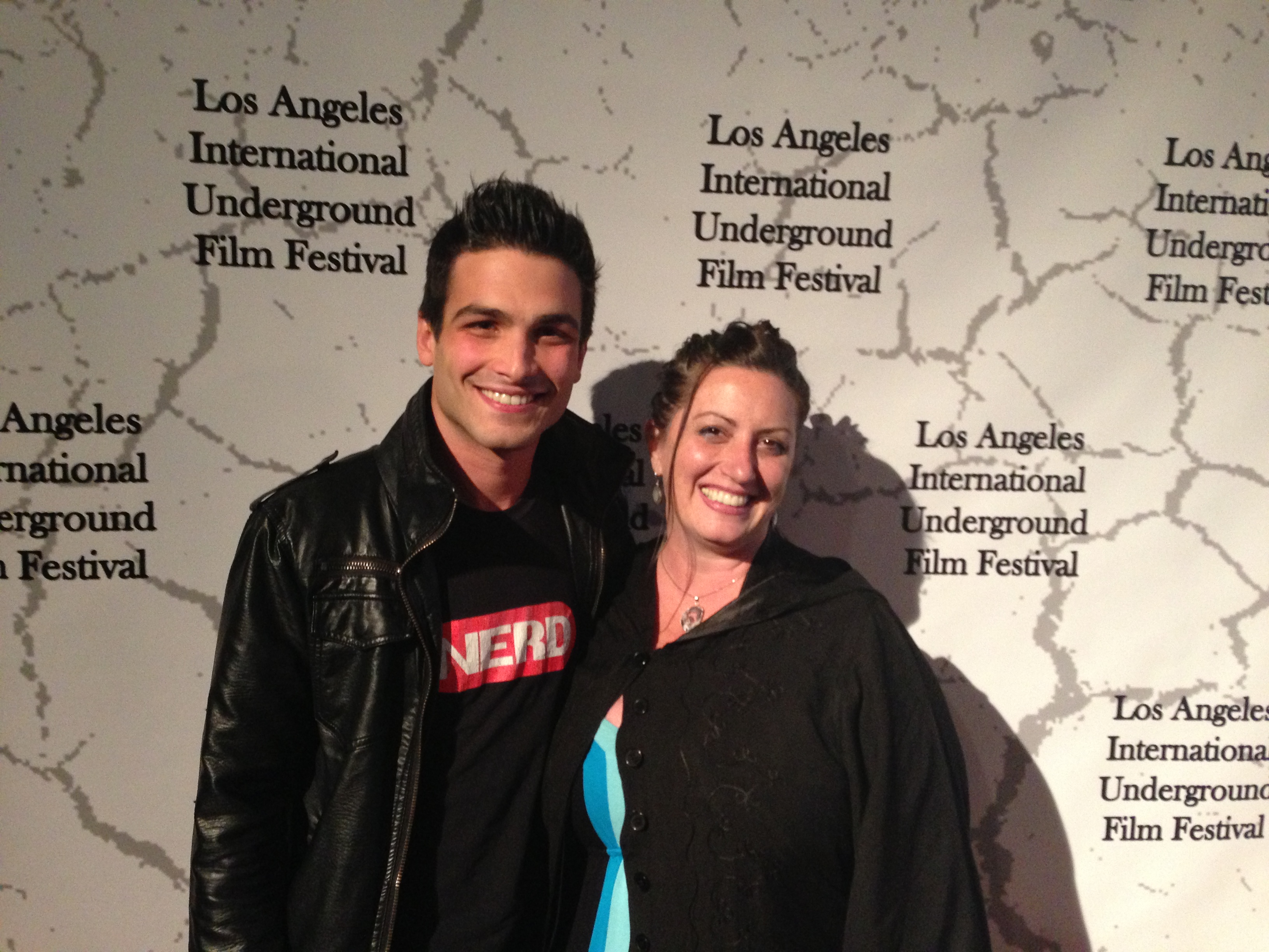 Lauren Patrice Nadler & Micky Shiloah at screening of 