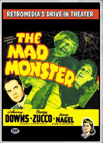 Johnny Downs, Anne Nagel and Glenn Strange in The Mad Monster (1942)