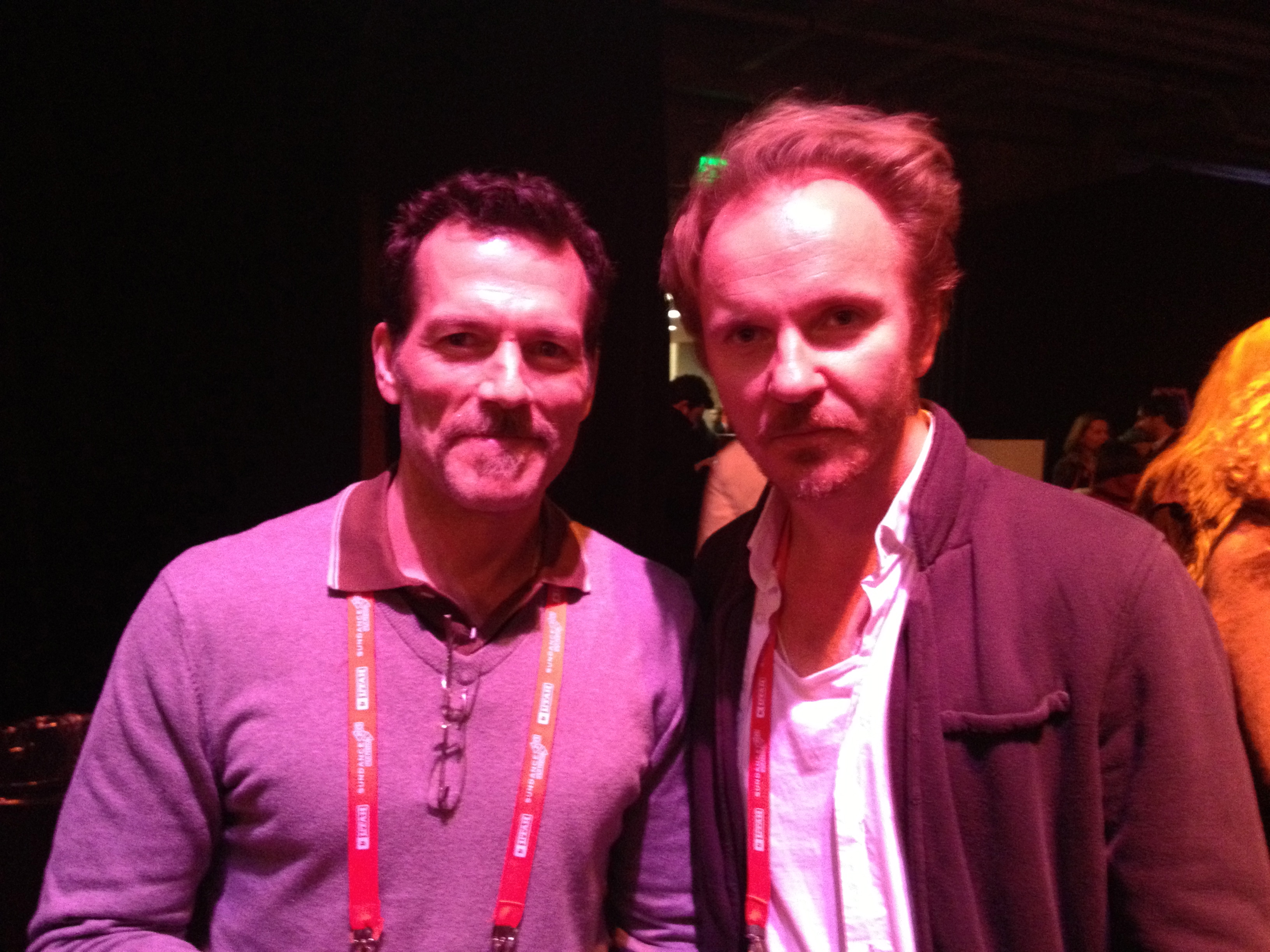 Joel Nagle & Director Jacek Borcuch, Sundance 2013