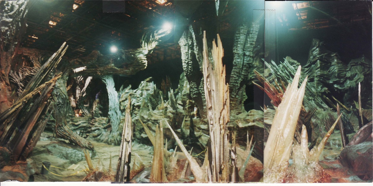 Armageddon - This is the surface of an asteroid I helped to build at the Buena Vista studios