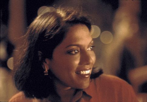 Director/Producer Mira Nair on the set of MONSOON WEDDING, an Odeon Films Inc. release.