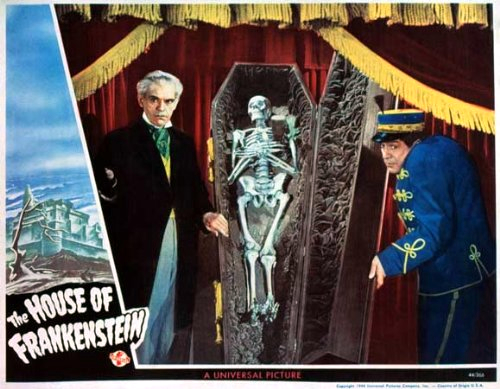 Boris Karloff and J. Carrol Naish in House of Frankenstein (1944)