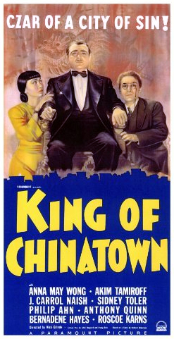 J. Carrol Naish, Akim Tamiroff and Anna May Wong in King of Chinatown (1939)