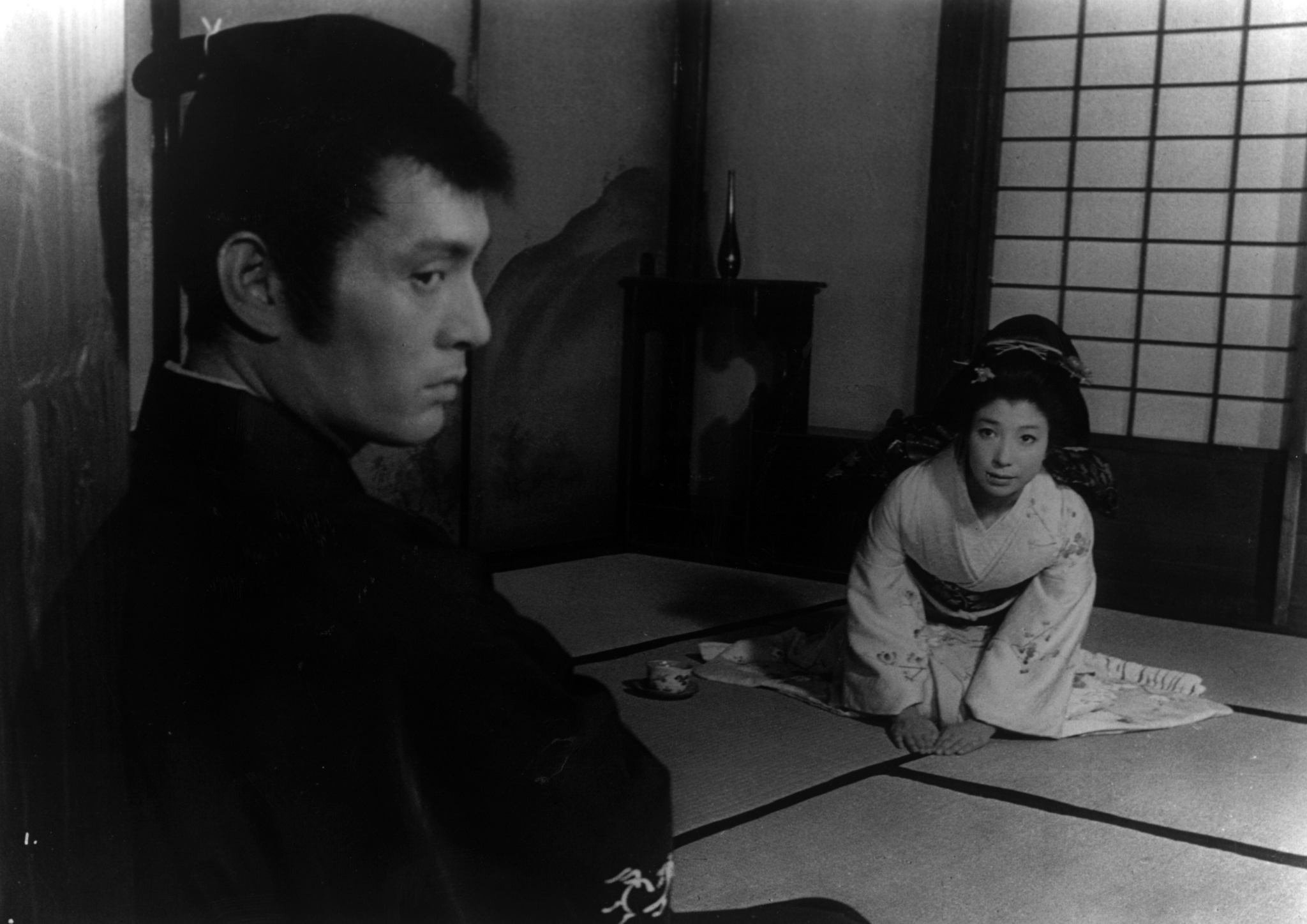 Still of Tatsuya Nakadai in Dai-bosatsu tôge (1966)