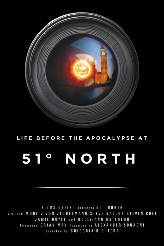 Poster for 51 DEGREES NORTH.