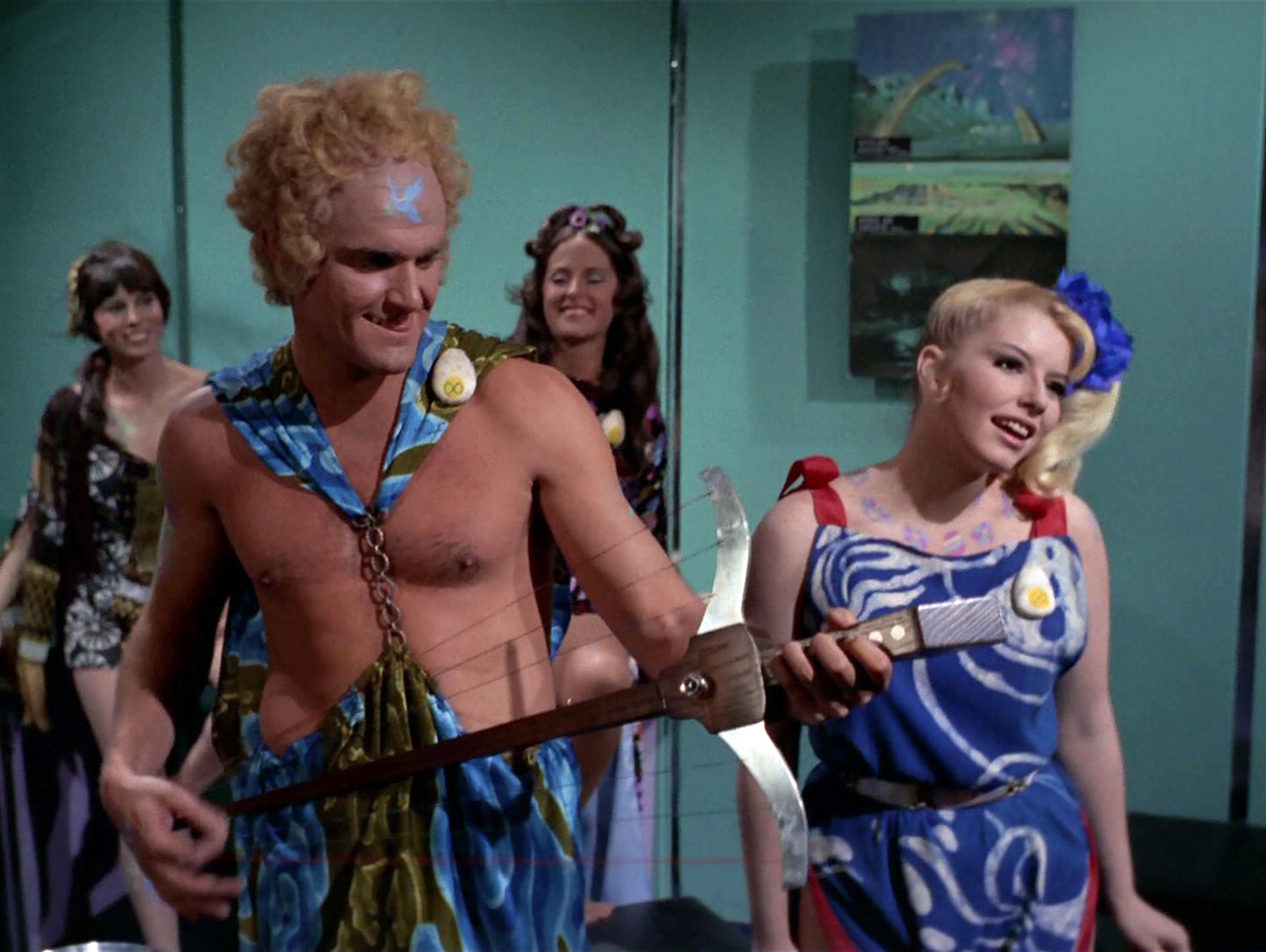 Still of Phyllis Douglas, Deborah Downey and Charles Napier in Star Trek (1966)