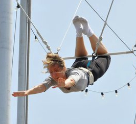 Stephanie Nash on Trapeze 2010