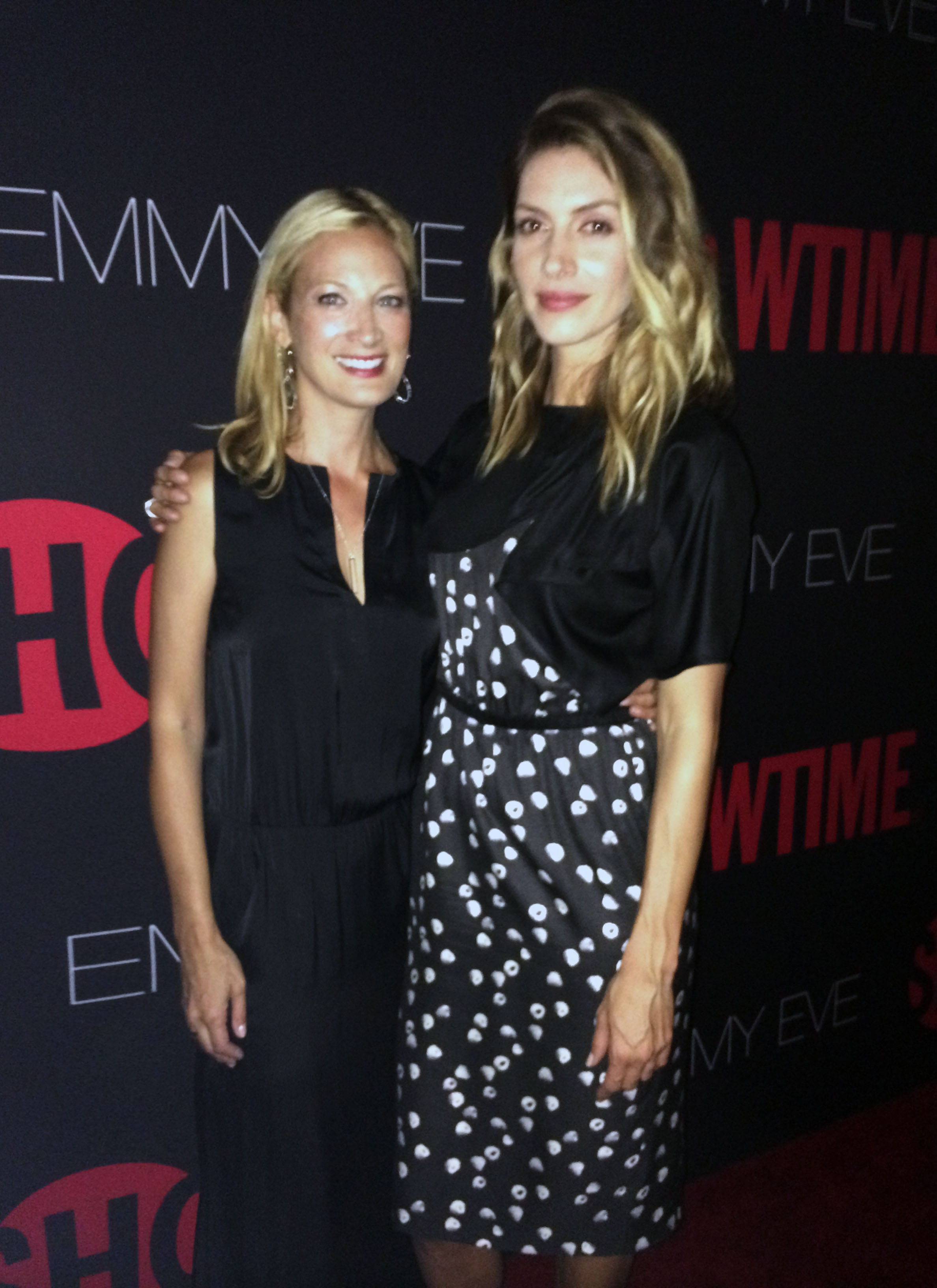 Showtime Emmy Party, Blueyed Producer Jamee Natella with Actress Dawn Oliveri (