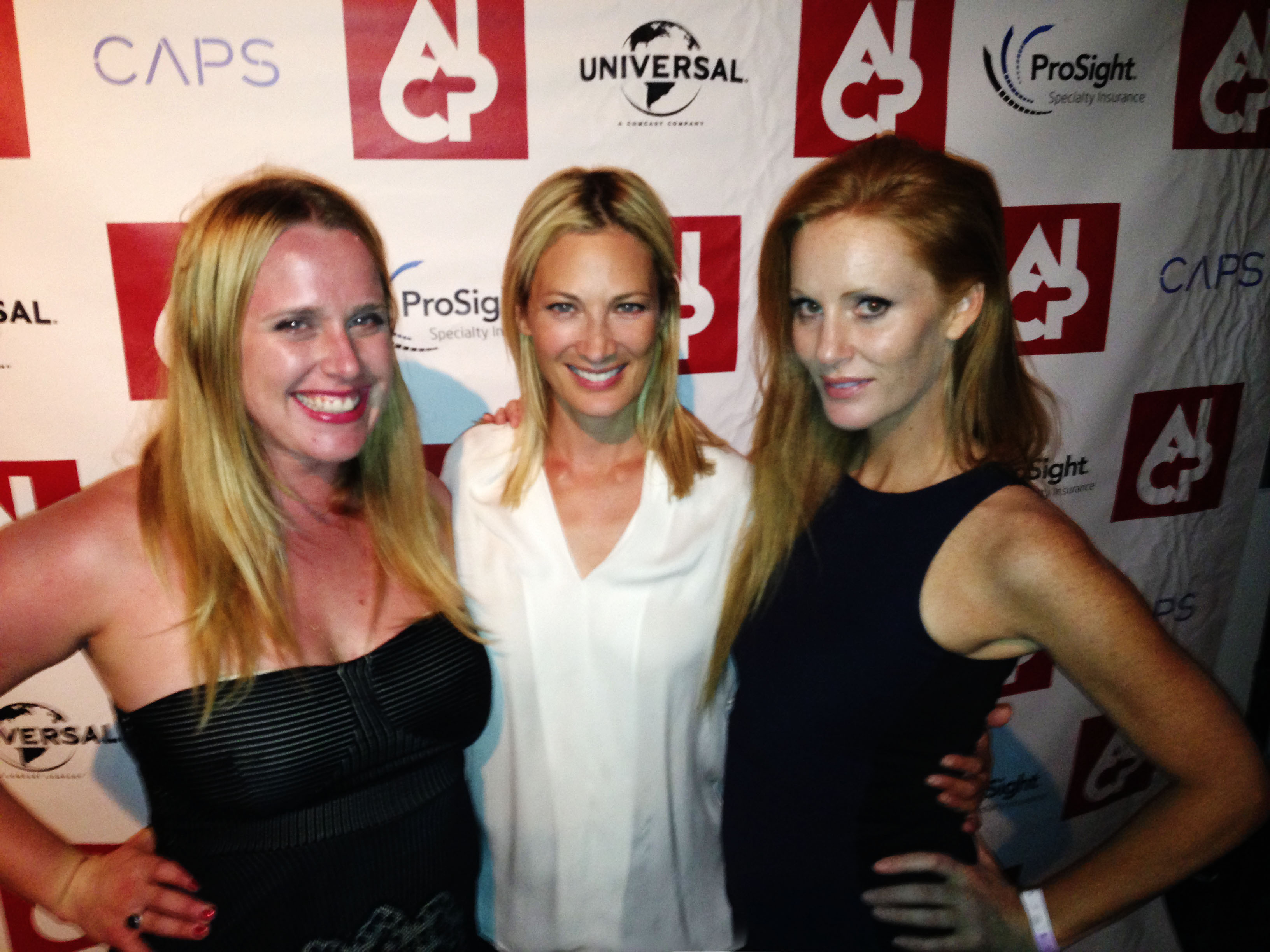 AICP Los Angeles, Blueyed Producer Jamee Natella with Deidre Reimer and Rachel Paget